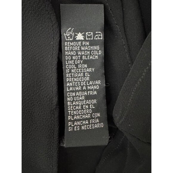 Scarlett Nite Black Tiered Sheath Dress Size 16 Wedding Evening Special Occasion - Picture 7 of 7